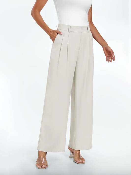 Professional Hight Waisted Leg Dress Pants