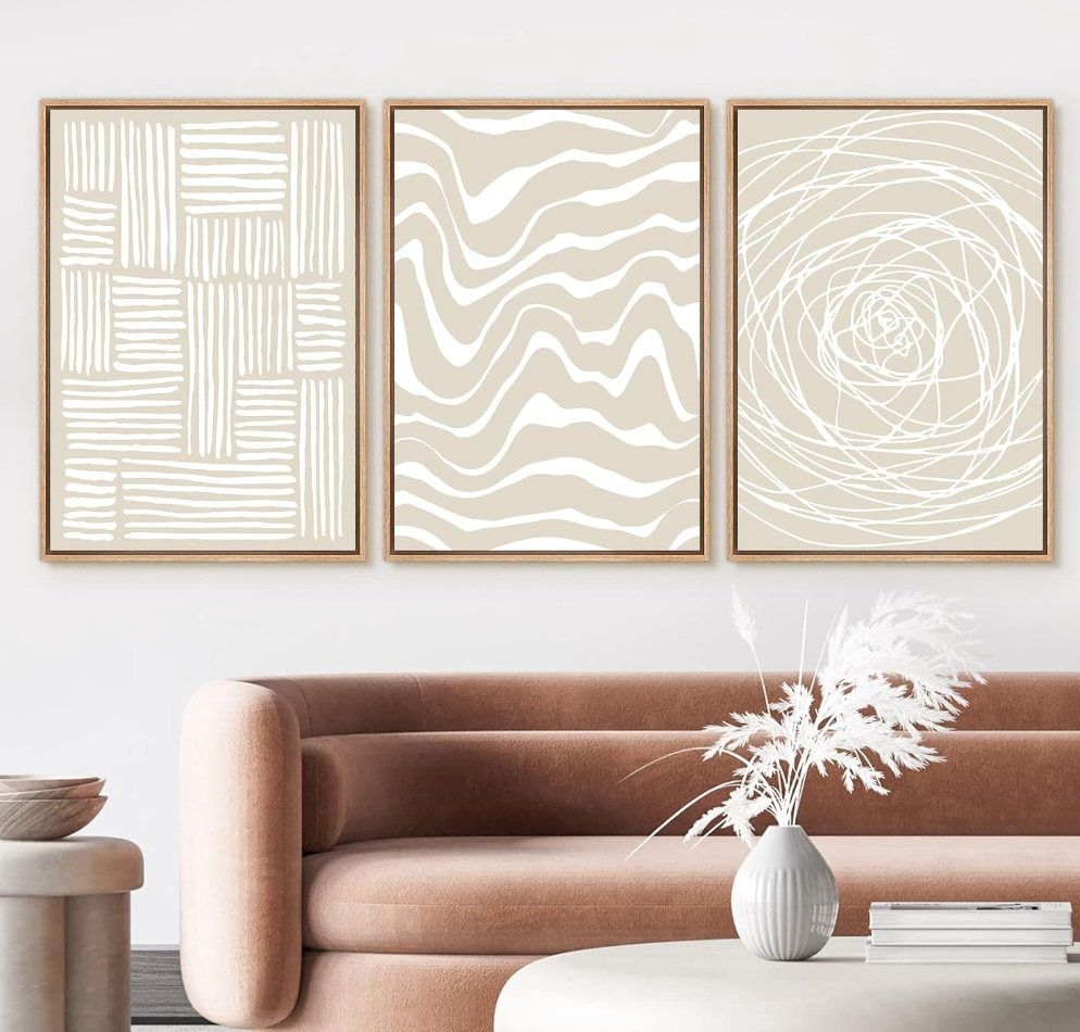 Mid Century Modern Art Boho Art